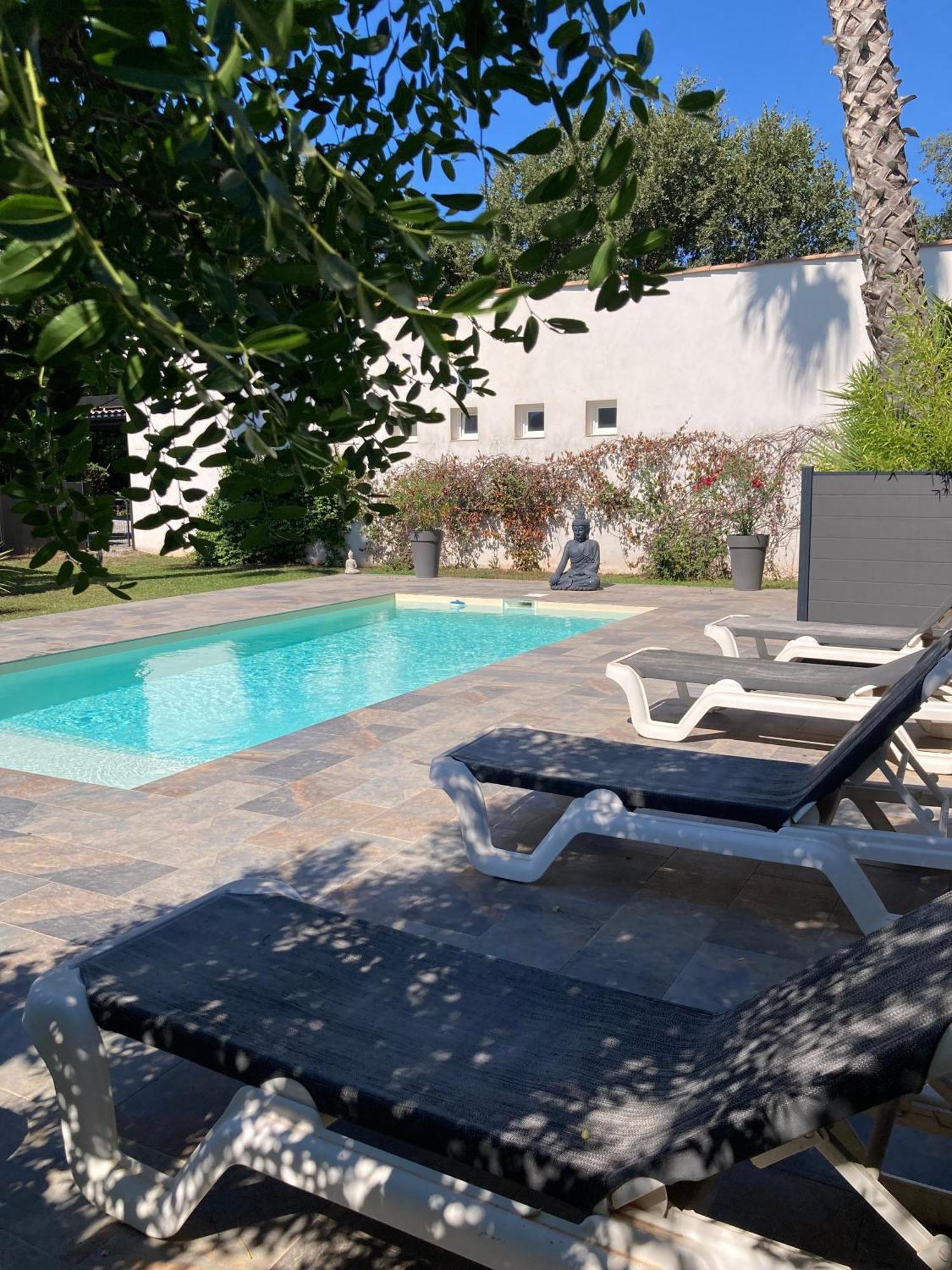 Chambres D'Hotes Le Mas Du Bijou Bleu Puget-sur Argens Exterior foto